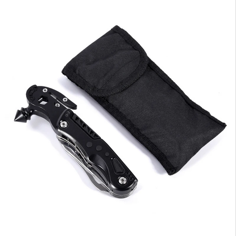 

Folding Knife Car Multifunctional Auto Hammer Outdoor Camping Rescue Tool Safety Emergency Life Escape Tool Glass Window Breaker