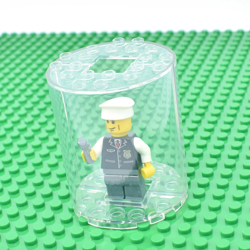 Магазин прозрачной оконной рамы блоки части MOC DIY Дом Игрушки совместимы город