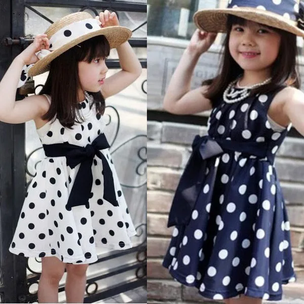 Модное детское платье милый Детский сарафан для маленьких девочек Шифоновая