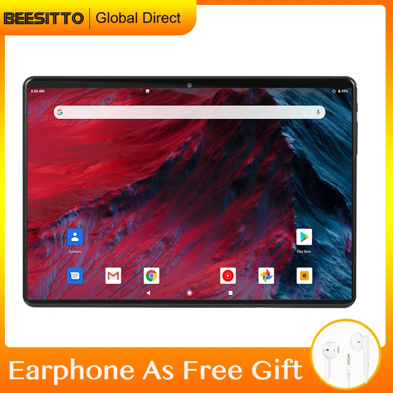 Глобальная версия 10 дюймов планшетный ПК Octa Core 32 ГБ памяти на носителе eMMC 5MP 1280x800 HD