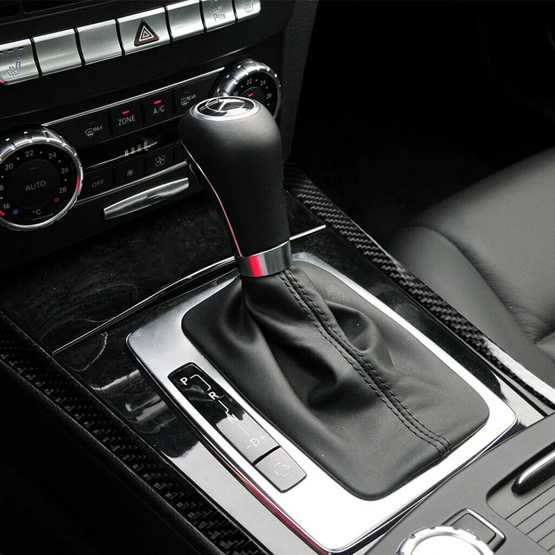

for Mercedes-Benz 08-12 GLK Carbon Fiber Interior Trim GLK300 260 Central Control Gear Panel Trim