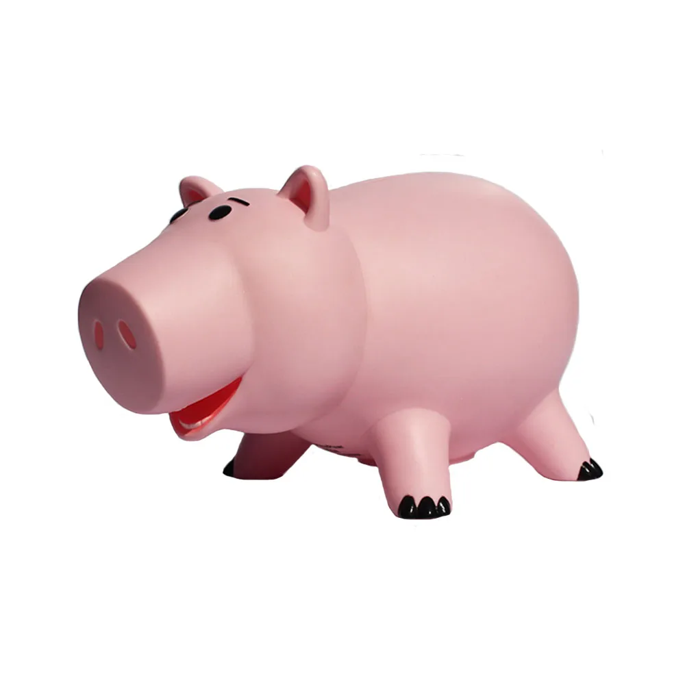 20cm Toy Story 4 Pink Hamm Pig Piggy Bank Coin Money Box Cute Aniamals PVC Action Figure Collection Model Kids Gift Doll - купить по