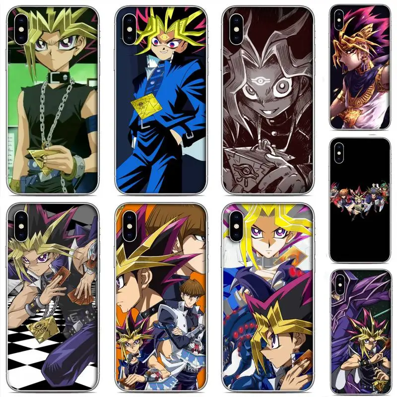 

yu gi oh yugioh Phone Case For Clear-Iphone 5 5s se 6 6s 7 8 11 12 X Xs Xr Pro Plus Max Mini Cover