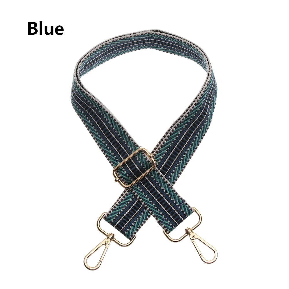 style1-2 Женские цветные нейлоновые сумки, ремешки для сумок, радужная Регулируемая Вешалка на плечо, ремень для сумок, декоративная цепочка, аксессуары для сумок - Цвет: style1-2