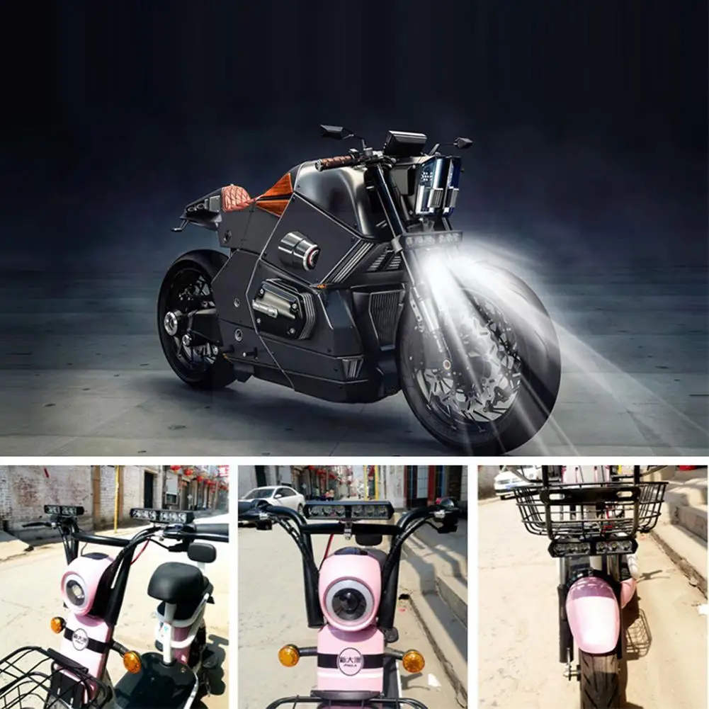 

Светодиодная панель рабочего освещения для мотоцикла, грузовика, лодки, трактора, 1 шт., 6 светодиодов