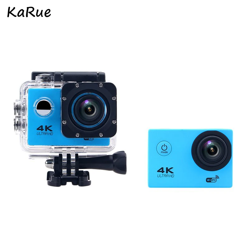 F60 4k WIFI Удаленная Экшн камера 1080p HD 16MP GO PRO стильная на шлем 30 метров