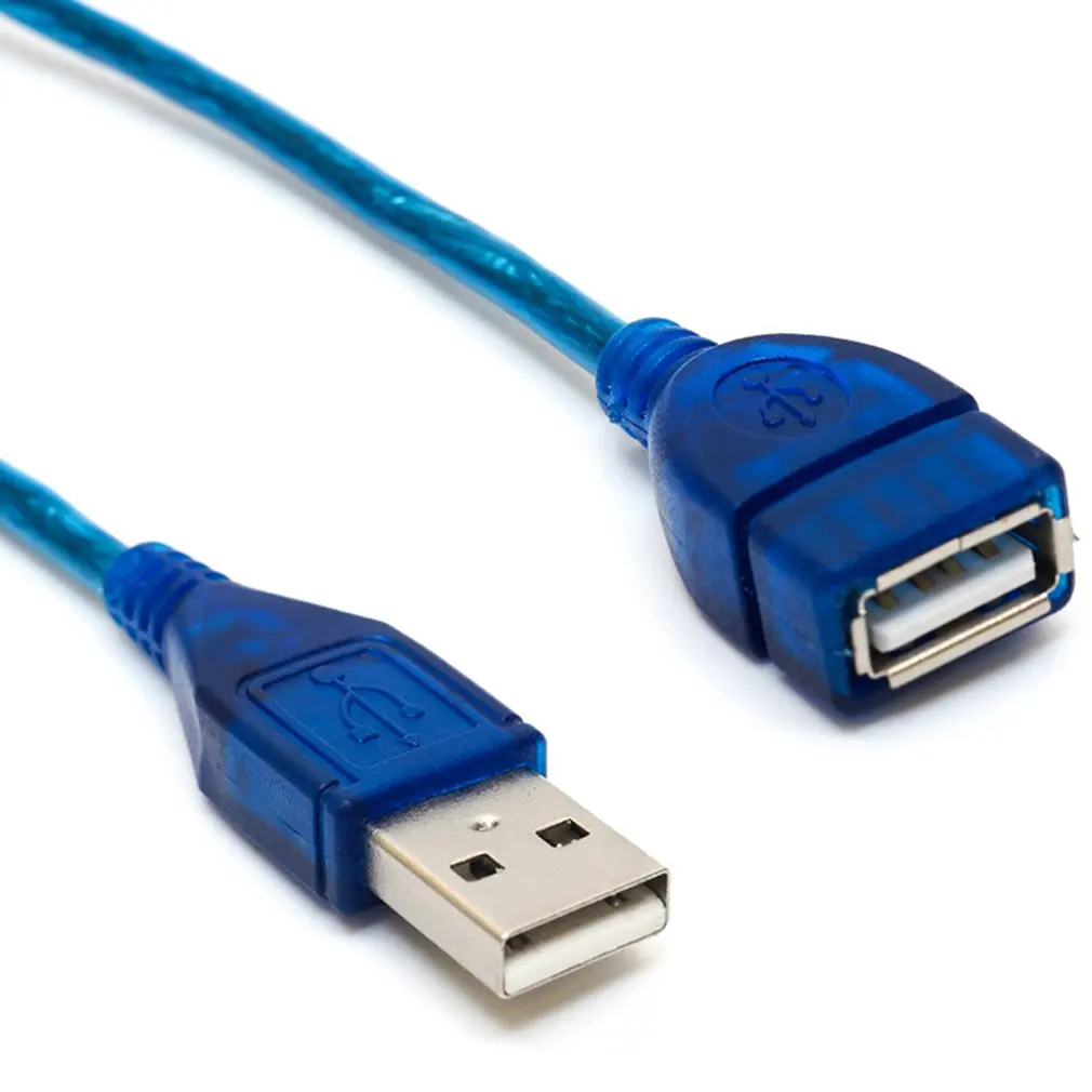 JINCHI 1/1. 5/2/3 м анти-помех USB 2 0 Удлинительный Кабель &quotпапа&quot в женскому удлинитель