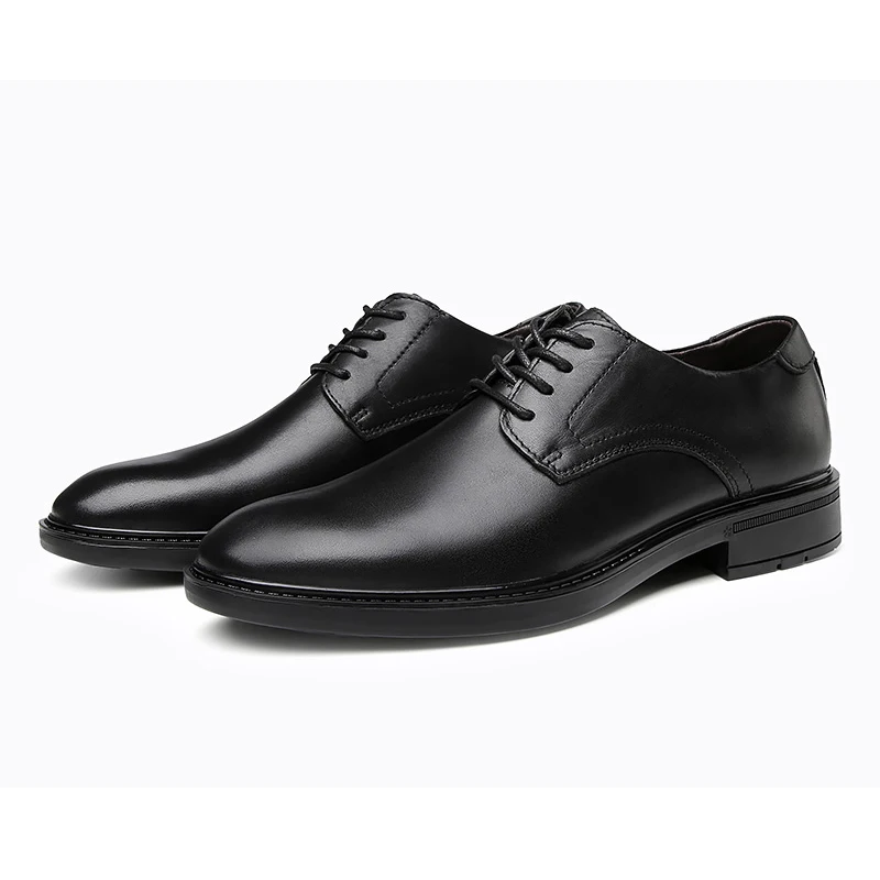 

men formal shoes genuine leather black for wedding social evening party dress mens luxury elegant office business official shoe