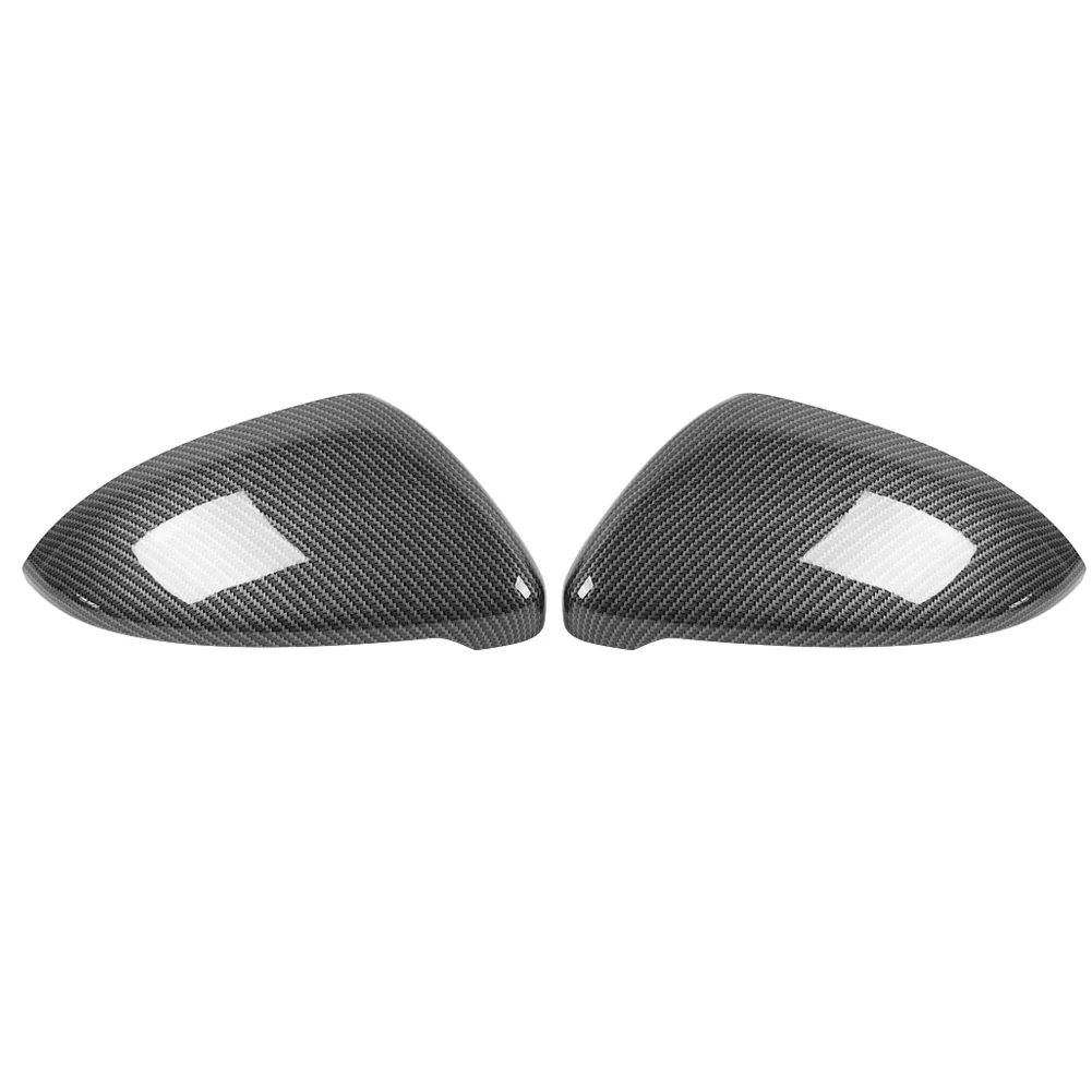 

2pcs Carbon Fiber Style Rearview Wing Mirror Cover Cap Wing Wing Wing Wing Wing