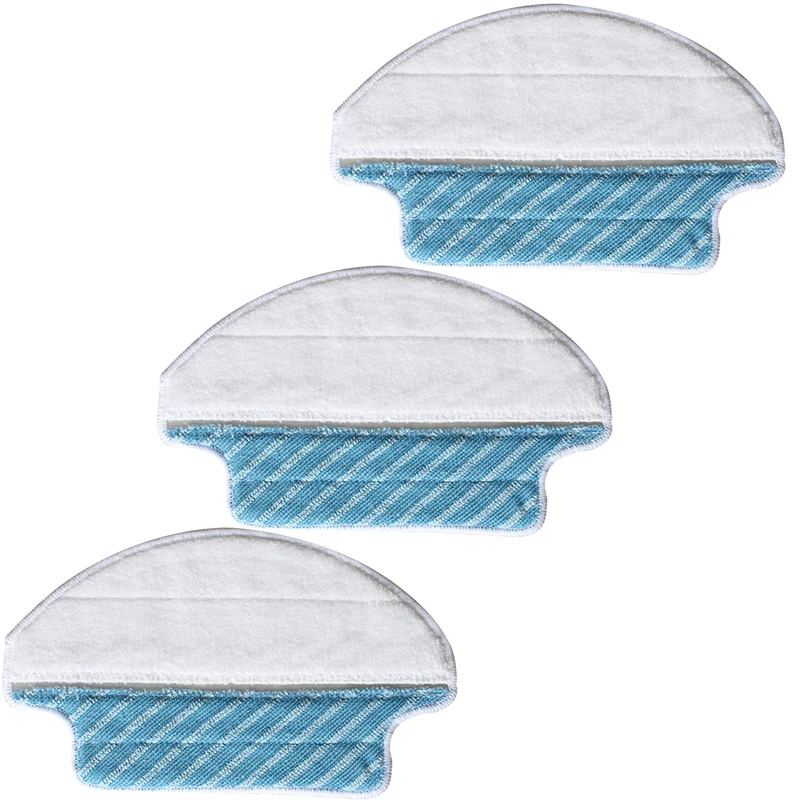 

3x Mop Cleaning Cloth For ECOVACS DEEBOT N78 Pro Sweeper Vacuum Cleaner Replace