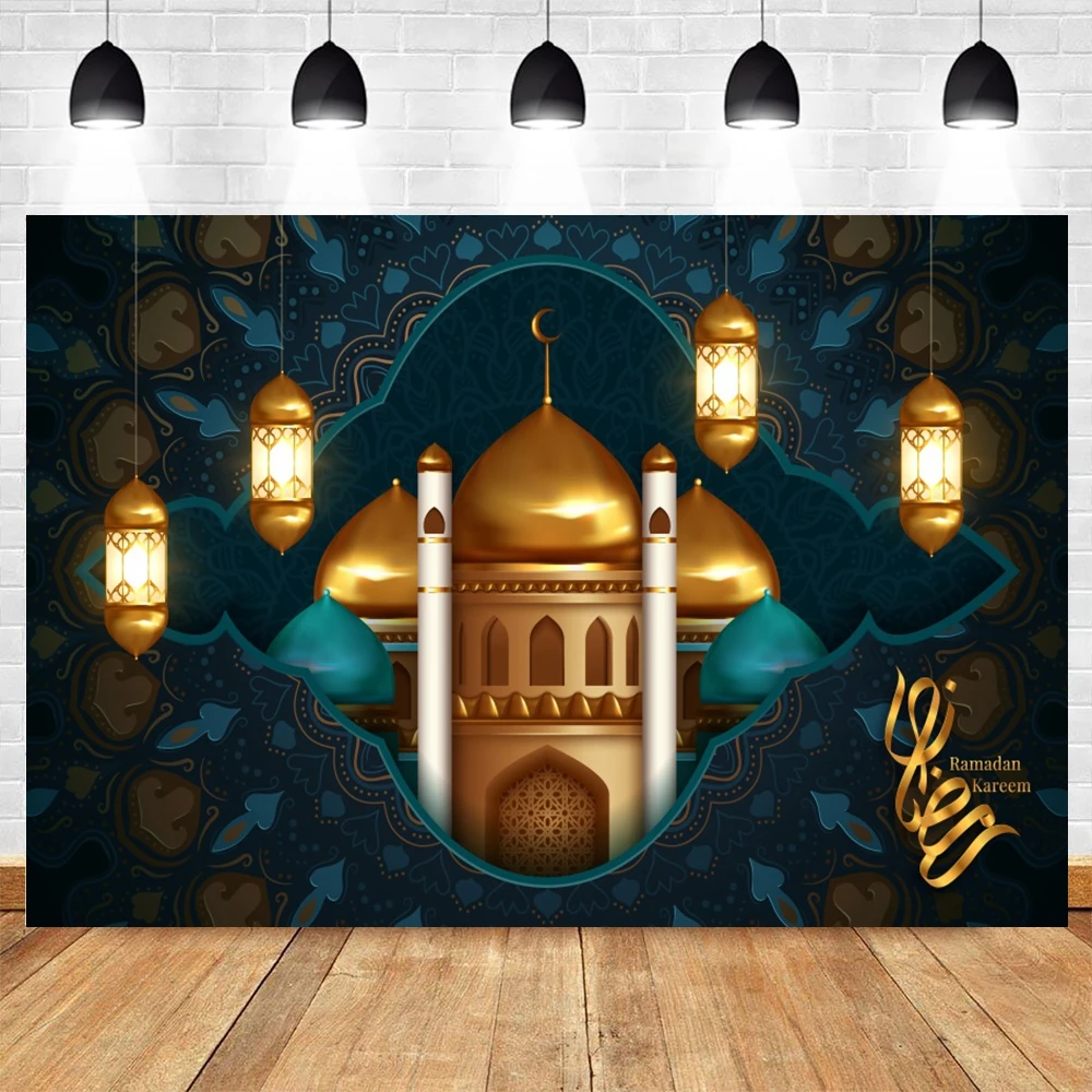 

Фон для фотосъемки с изображением мусульманского замка Рамадана фестиваля вечерние портретной съемки фон для фотосъемки малышей Детская ф...