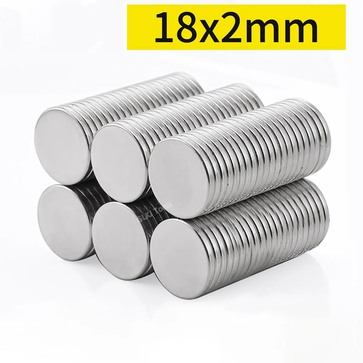 

5pcs Round Neodymium Magnets Magnet Disc 18mm x 2mm Rare Earth Magnet Strong Craft Magnets N35