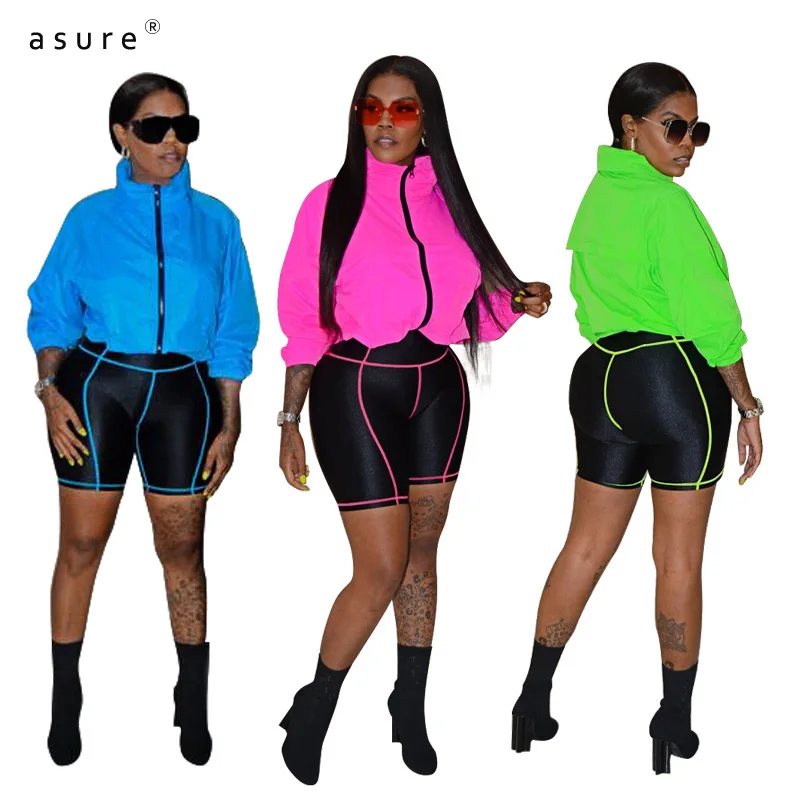 

Tracksuit Women Clothing 2021 Fashion Office Suit Female Sportswear Two Piece Joggers Set Sexy Club Outfits Homewear K9394