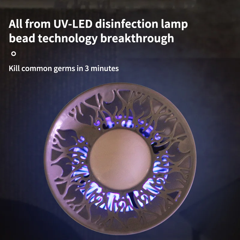 Электрический УФ светильник очиститель воздуха из хлопка с активированным углем