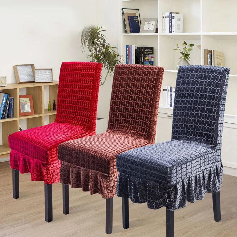 Универсальный чехол для кресла спандекс с рюшами большие эластичные чехлы