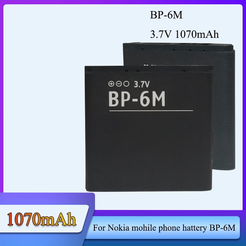 BP 6M 1070mAh литий ионная аккумуляторная батарея для Nokia N73 N77 N93 N93S 3250 6151 6233 6234 6280 6282 6288