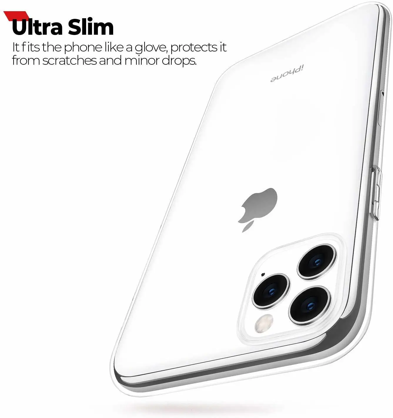 100 шт ультра тонкий TPU для Apple iPhone 11 Pro XS Max XR X 8 Plus 7 6 6S SE 5 5S Прозрачный чехол для телефона силиконовый прозрачный чехол