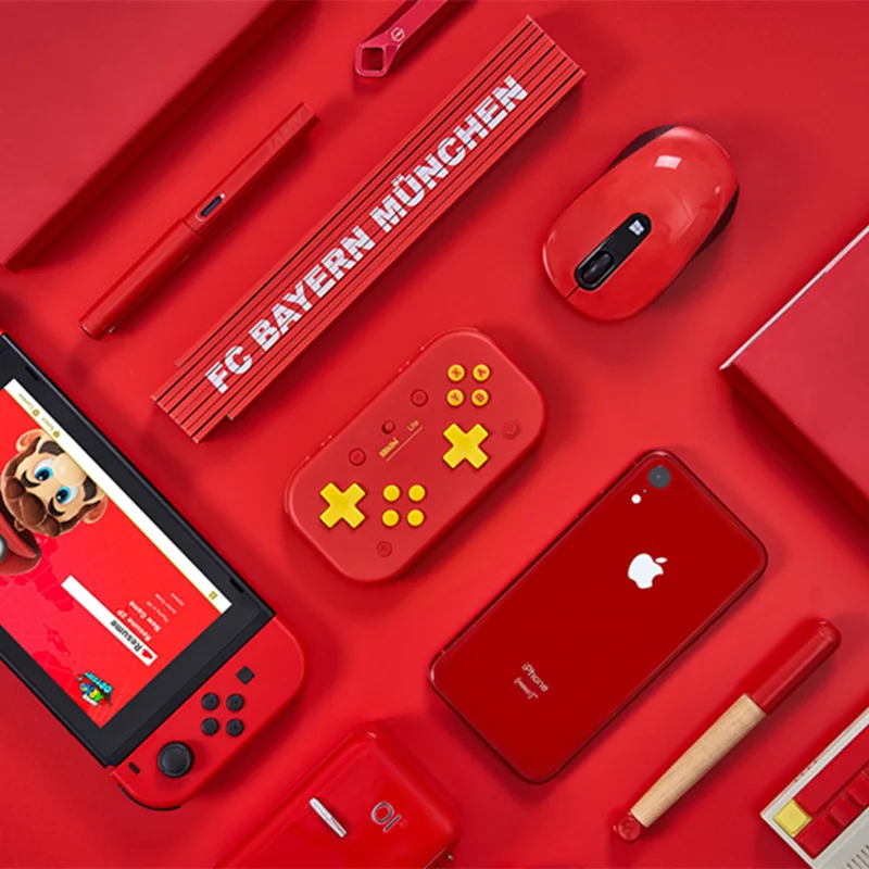 8bitdo Lite Bluetooth геймпад для Nintendo Switch и Windows ограниченный выпуск Китай Red