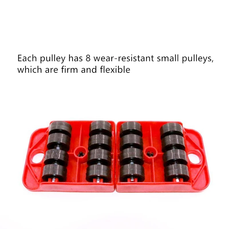 Moving Tools Professional Furniture Transport Lifter Tool Set Heavy Stuffs Hand Wheel Bar Mover Device | Инструменты