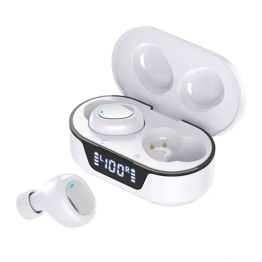 

TW16 In-ear Headphones TWS Bluetooth 5.0 Earbuds Wireless Touch Control Earbuds Noise Reduction Earbuds Built- In Microphones