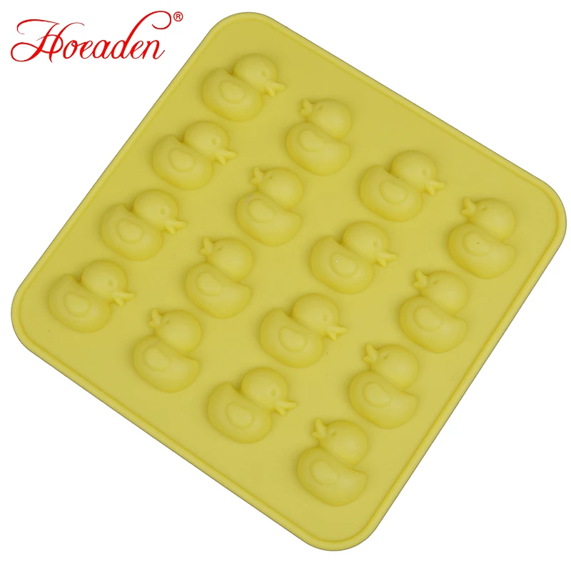 

Cute Duck Silicone Mold DIY Chocolate Ice Biscuit Candy MouldsAA