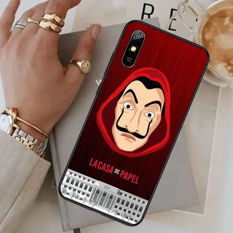 

Spanish TV La casa de papel House of Paper Phone Case For Xiaomi Redmi note 4 4X 8T 9 9s 10 K20 K30 cc9 9t pro lite max