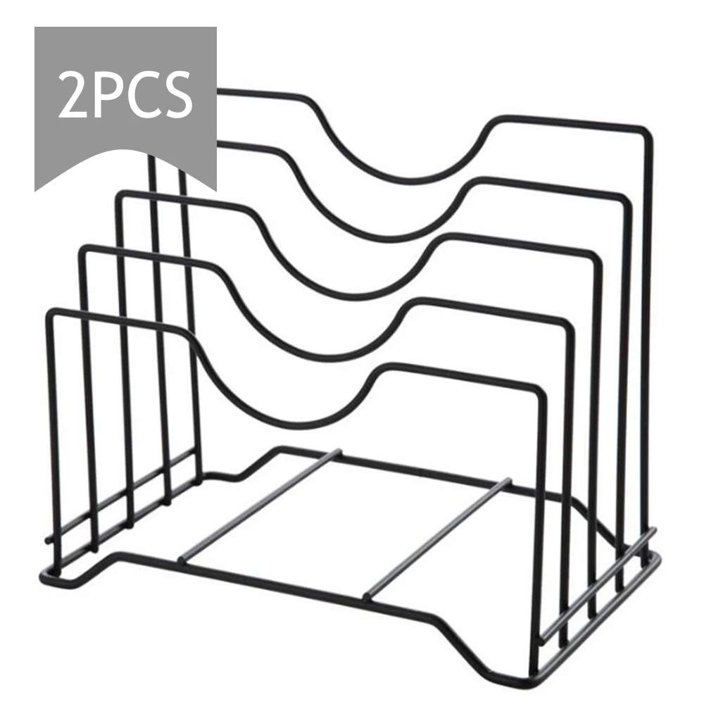 Горячий держатель для кухонной крышки из нержавеющей стали Подставка кастрюли