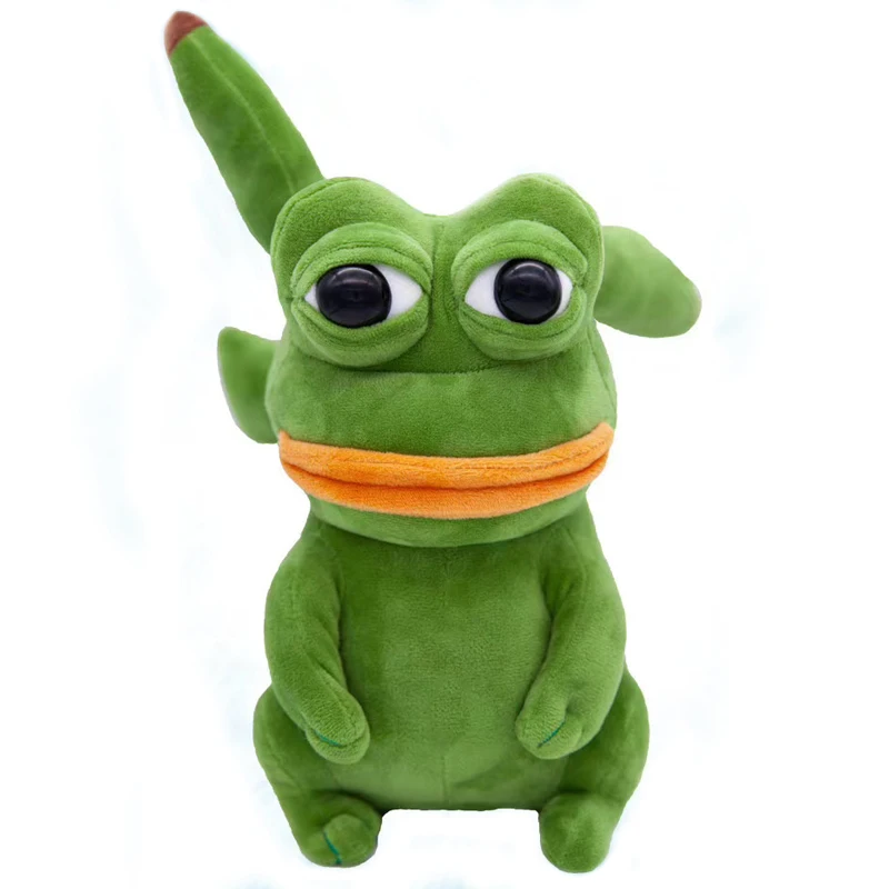 

26cm Frog Pikachu Plush Toys Pepe Frog Jenny Sand Frog Animal Stuffed Plush Doll Toys for Children