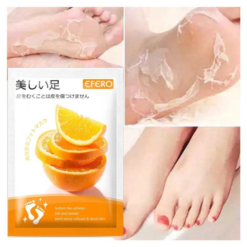 

8pack Exfoliating Foot Peeling Socks for Pedicure Socks Whitening Feet Mask Peel Foot Masks Dead Skin Repair Smooth Foot Patch
