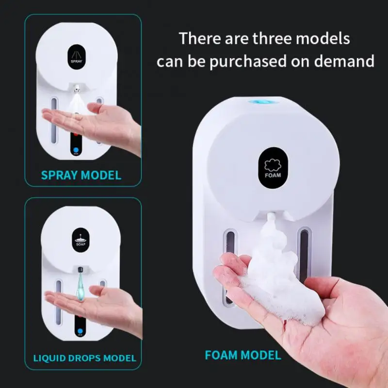

Practical Automatic Touchless Foam Soap Dispenser Induction Foaming Machine Sensor Dispenser Hand Sanitizer Wall Mounted