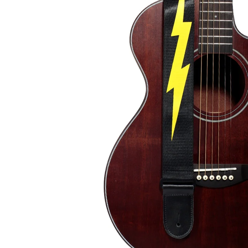 

High-Grade Electric Guitar Strap Acoustic Electric Guitar Shoulder Strap Adjustable Bass Nylon Belt Musical Stringed Accessorie