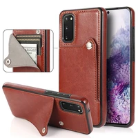 for samsung s8 s9 s10 s20 plus s20 fe s10e originality card slot cover for samsung note 8 9 10 plus 20 ultra leather case