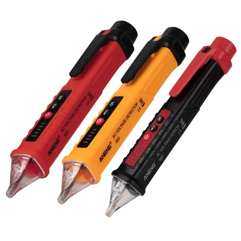 

Multifunctional Voltage Detector Pen VD801 Electrical Tester AC 12V-1000V