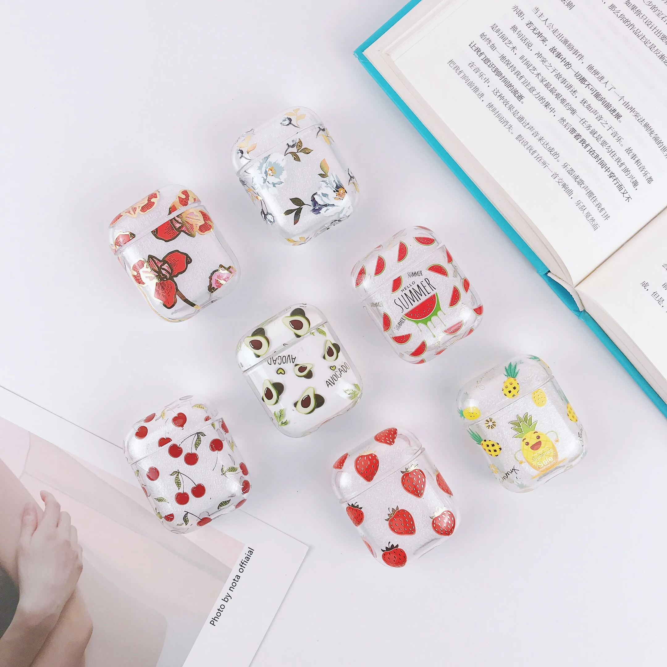 OTTWN корейский стиль бронзовая палка для воды гарнитура ЖЕСТКИЙ чехол apple airpods 1 2