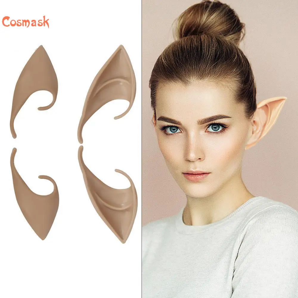 Cosmask Хэллоуин Ангел Эльф уши Фея Косплэй аксессуары для Хэллоуина рождественской