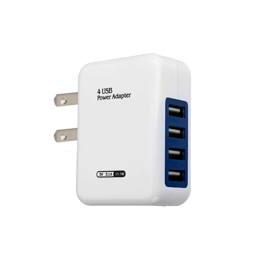 Usb порты Ac вилка Европа/США Путешествия зарядное устройство мощность адаптер