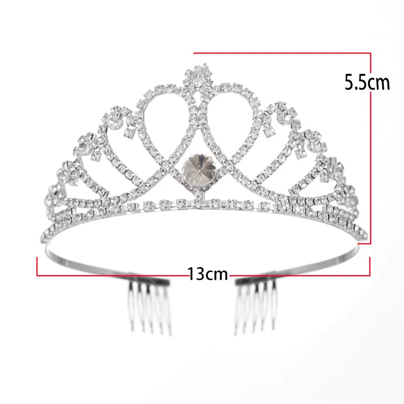 2019 модная принцесса тиара свадебные гребни для волос ювелирные украшения