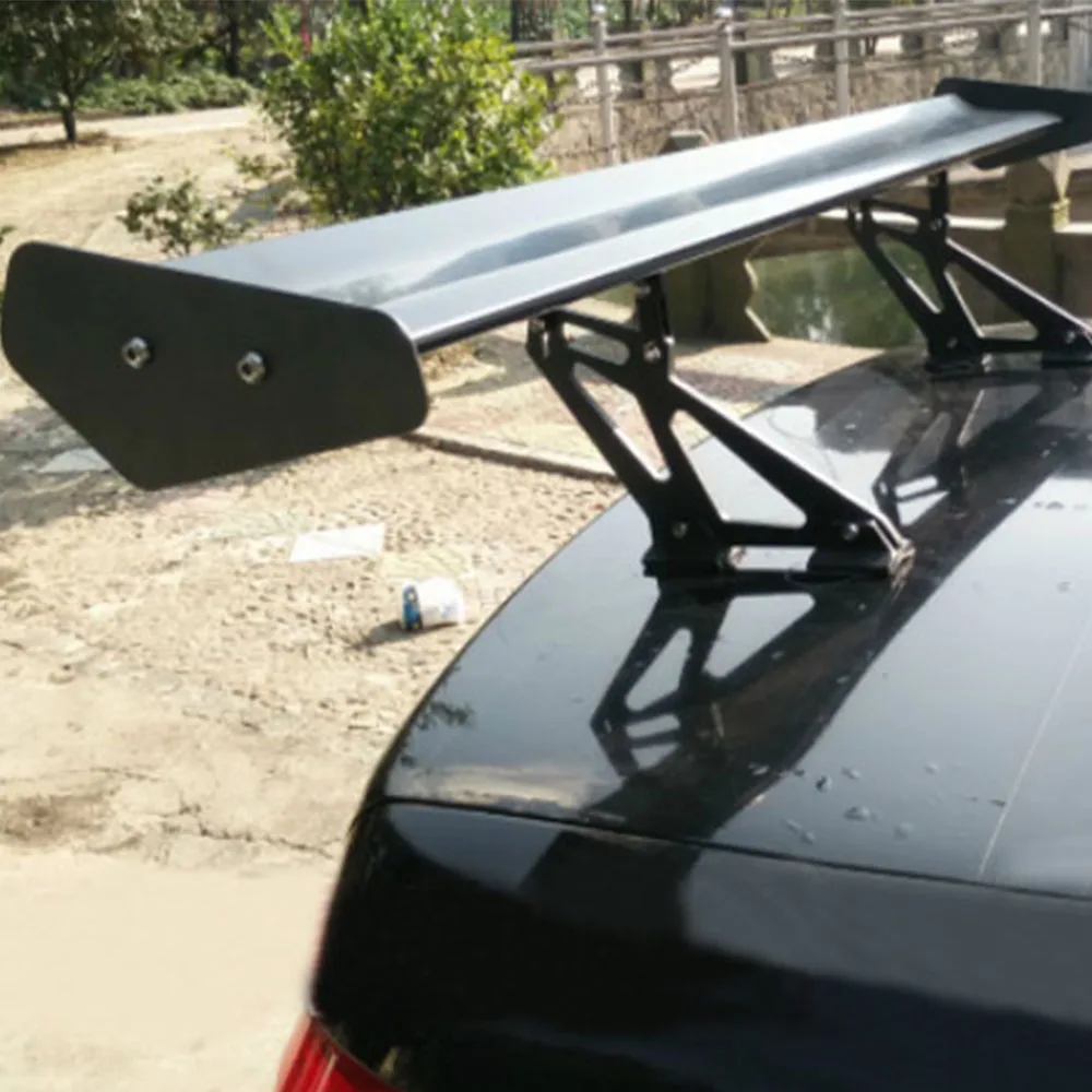 Универсальный Легкий Алюминиевый автомобильный спойлер 135 см маленькая модель GT