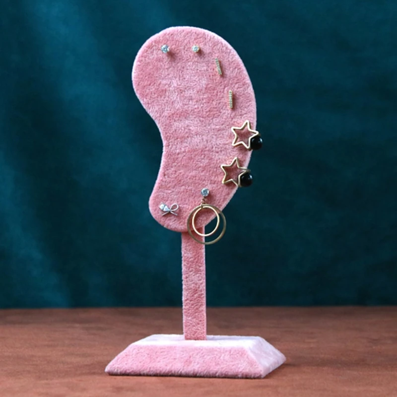 Инс Стиль Серьги Стенд фланелевые сережки стенд дисплей реквизит ушной формы для