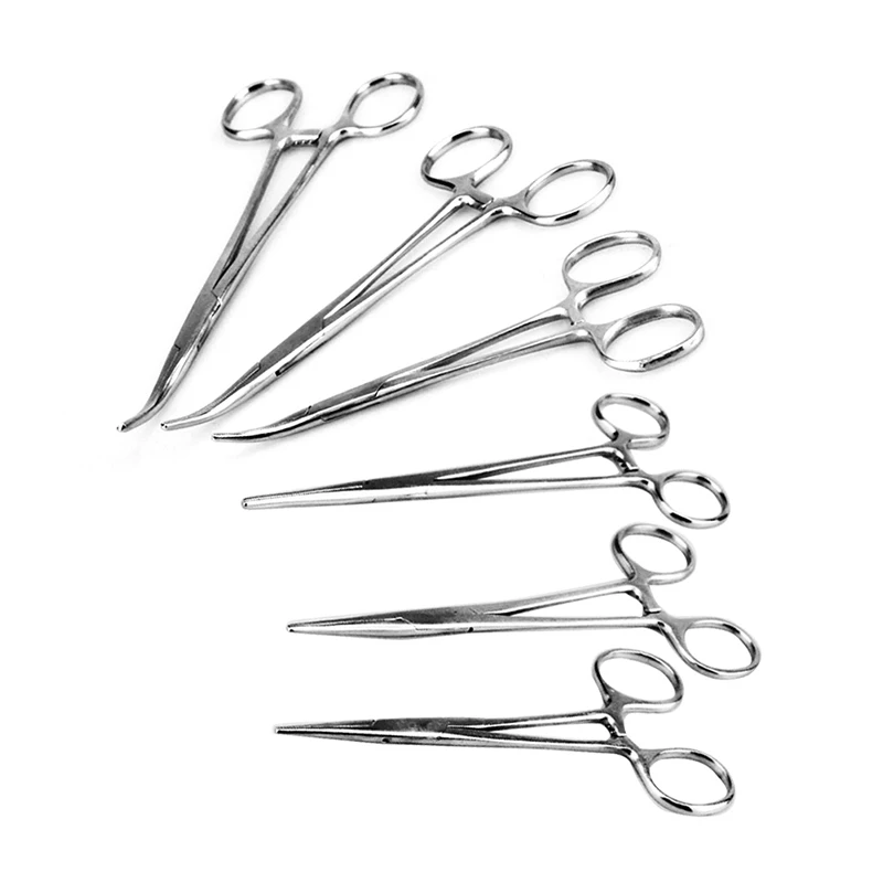 Гемостатические щипцы из нержавеющей стали 1 шт. хирургические для прямого локтя