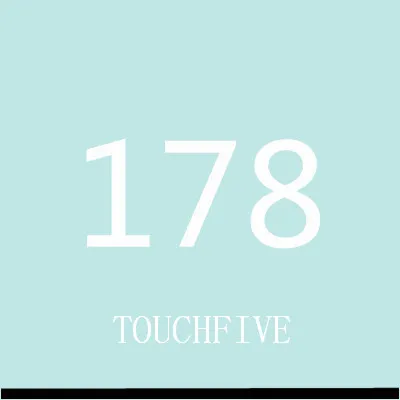 TOUCHFIVE 168 цветов одиночные художественные маркеры Кисть ручка эскиз на спиртовой основе маркеры двойная головка манга ручки для рисования товары для рукоделия - Цвет: 178-cool shadow