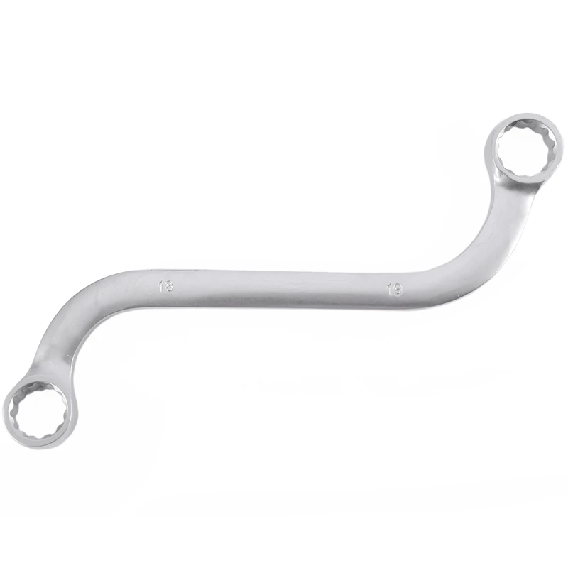 

5Pcs S Type Double End Ring Wrench Set 10-19mm Auto Repair Tool Wrench