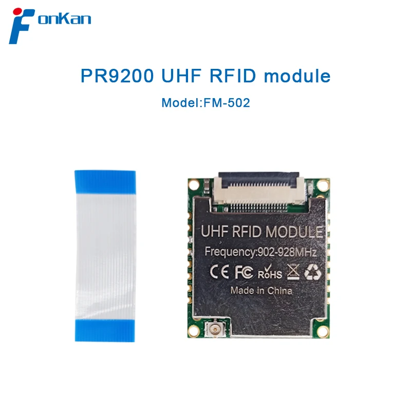 FONKAN High Performance UHF RFID Reader PR9200 module 865-868Mhz 902-928mhz with on antenna port |