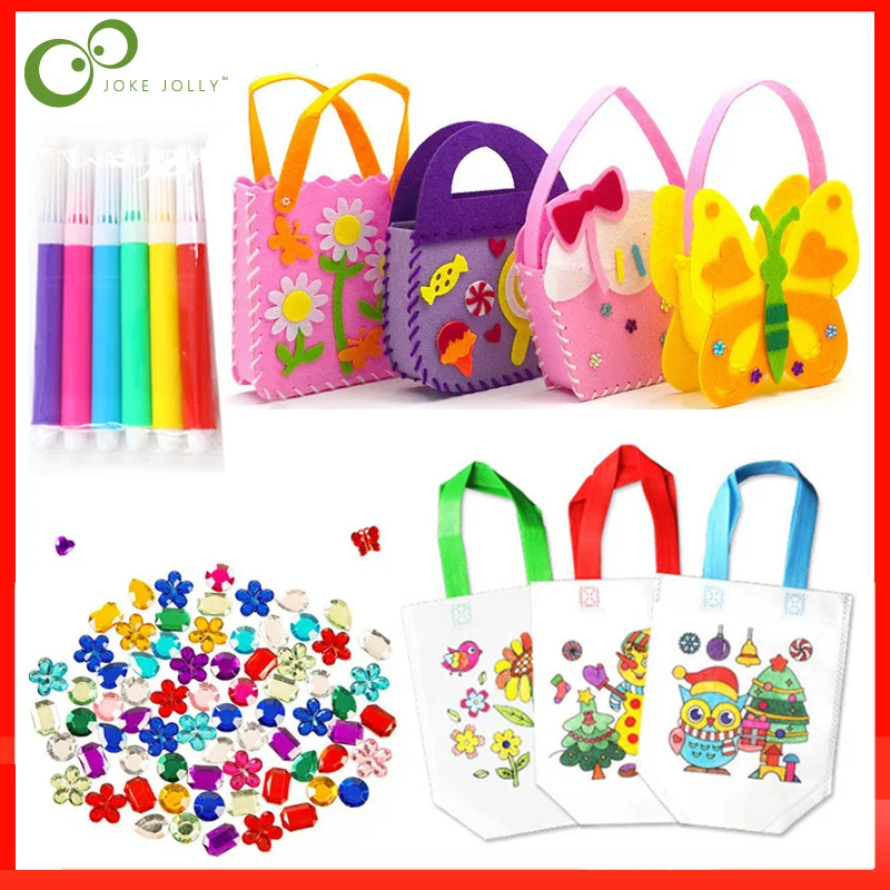 1 Набор сделай сам в стиле граффити Сумки бриллиантами для детского творчества