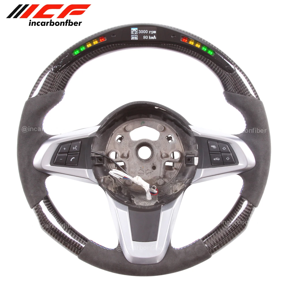 

Carbon Fiber LED Steering Wheel for BMW Z4 E84 E83 E85 E86