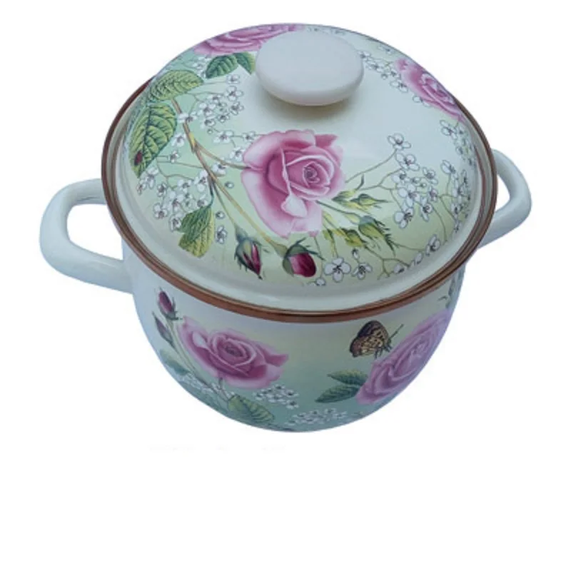 Индукционная кастрюля инструменты для приготовления пищи эмали высокого