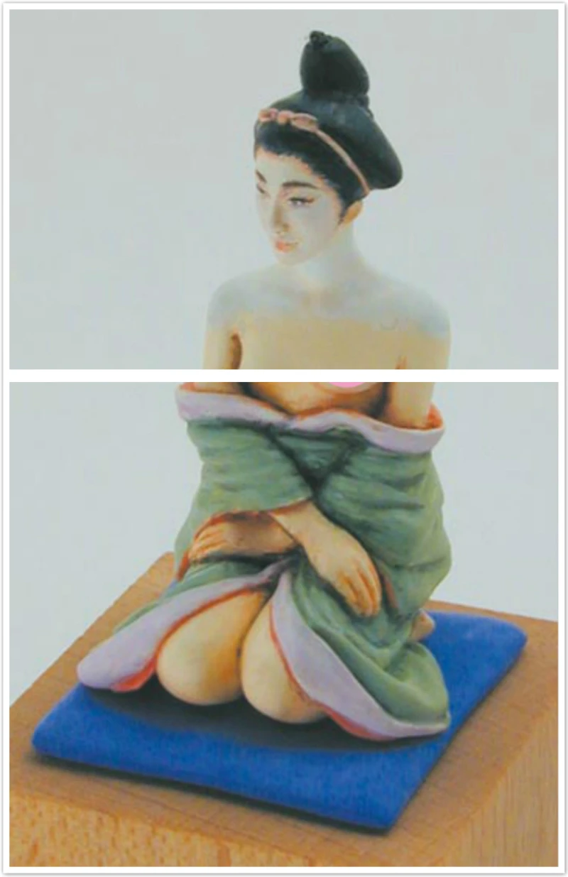Набор фигурок из смолы японские geisha girls Mutsuki неокрашенный набор моделей гаража