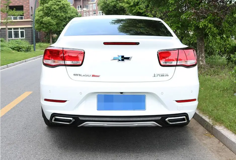 ABS Автомобильный задний бампер для губ автомобильный диффузор Chevrolet malibu 2016 2017 2018 |