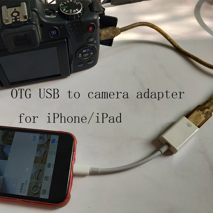 8-контактный разъем для USB OTG Кабель-адаптер для 6 6s Plus 7 8 X Поддержка ios 13