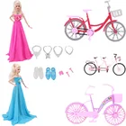 2 набора, модные аксессуары, игрушки для кукол, ювелирные изделия, 8 велосипедов и 1 шкафчик для малышей, куклы, игрушка для девочек, подарок